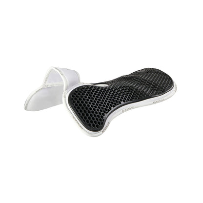 Acavallo - Underlag, memory foam, manke-fri, ruskind, Hexagonal gel, front riser