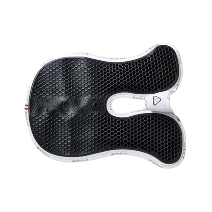 Acavallo - Underlag, memory foam, manke-fri, ruskind, Hexagonal gel, front riser