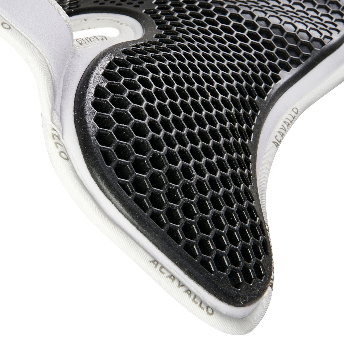 Acavallo - Underlag, memory foam, manke-fri, ruskind, Hexagonal gel, front riser