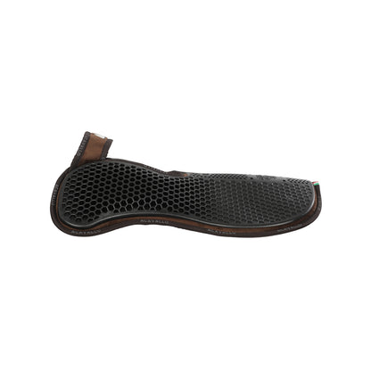 Acavallo - Underlag, memory foam, manke-fri, ruskind, Hexagonal gel, front riser