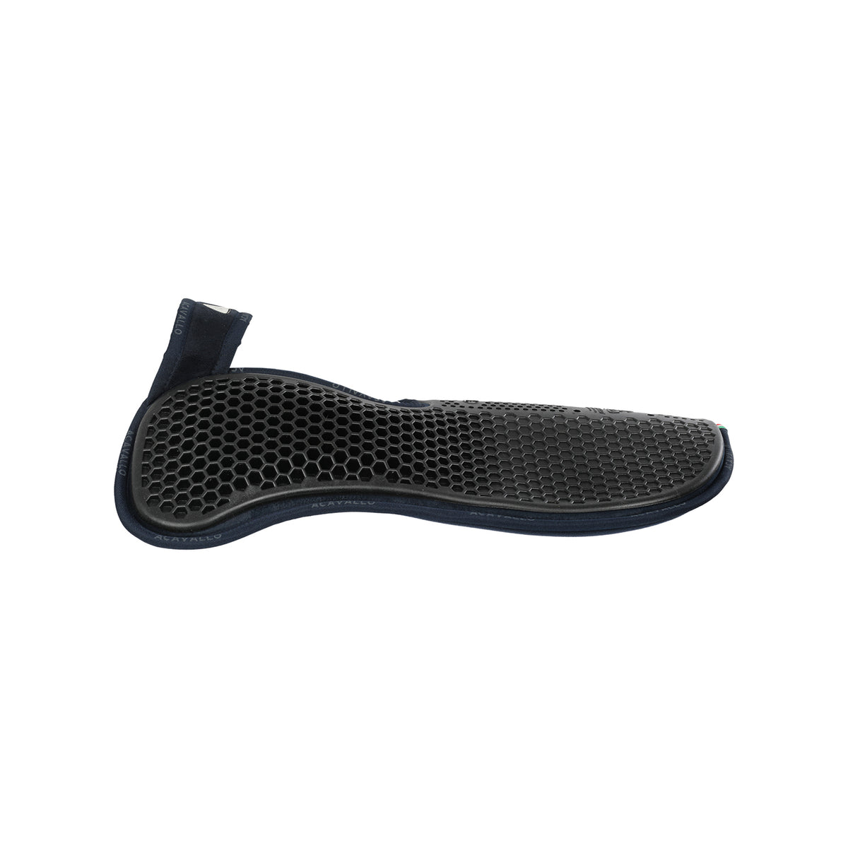 Acavallo - Underlag, memory foam, manke-fri, ruskind, Hexagonal gel, front riser