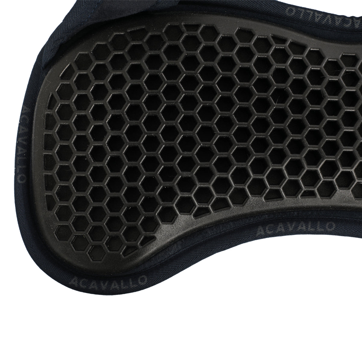 Acavallo - Underlag, memory foam, manke-fri, ruskind, Hexagonal gel, front riser