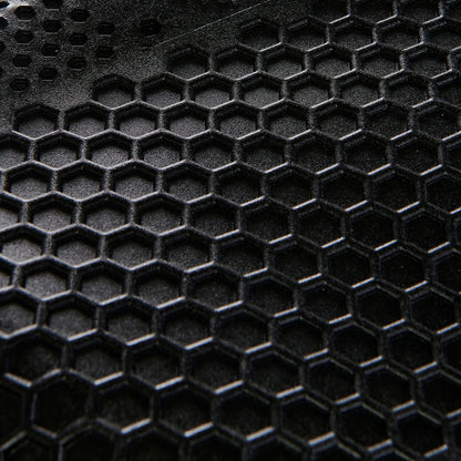 Acavallo - Underlag, Slim pad, manke-fri, ruskind, Hexagonal gel, front riser
