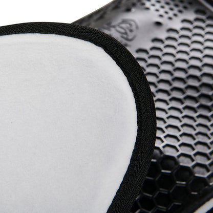 Acavallo - Underlag, Slim pad, manke-fri, ruskind, Hexagonal gel, front riser