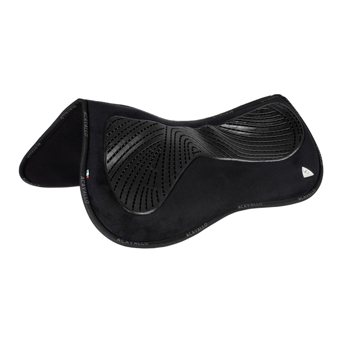 Acavallo - Half pad, memory foam, ruskind, gel grip, flat
