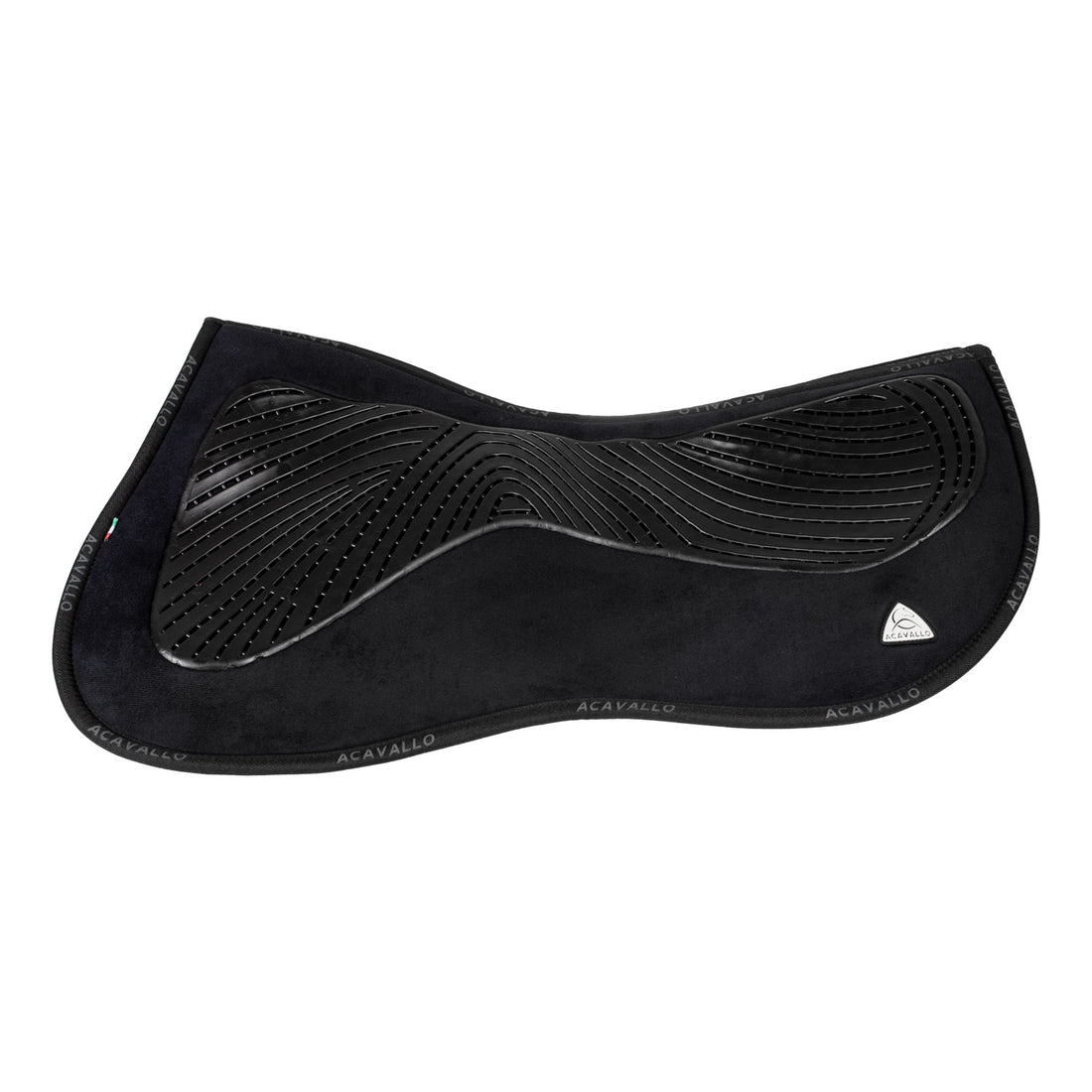 Acavallo - Half pad, memory foam, ruskind, gel grip, flat