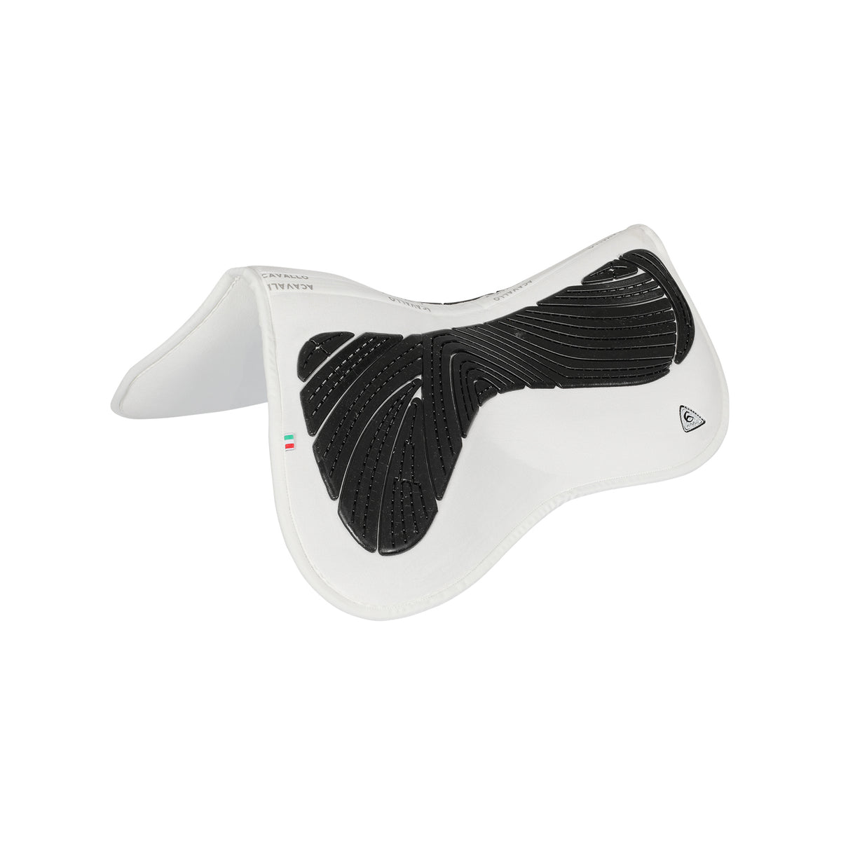 Acavallo - Half pad, memory foam, ruskind, gel grip, flat, med lommer