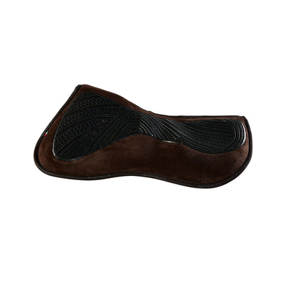 Acavallo - Half pad, memory foam, ruskind, gel grip, flat, med lommer