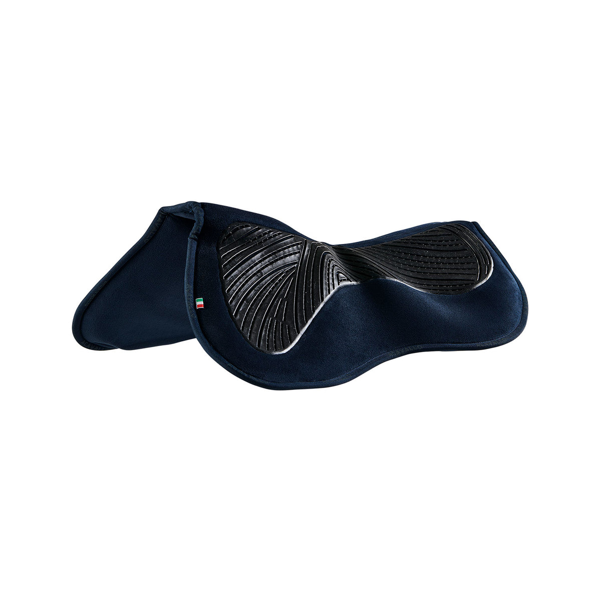 Acavallo - Half pad, memory foam, ruskind, gel grip, flat, med lommer