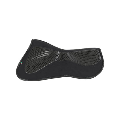 Acavallo - Half pad, memory foam, ruskind, gel grip, flat, med lommer