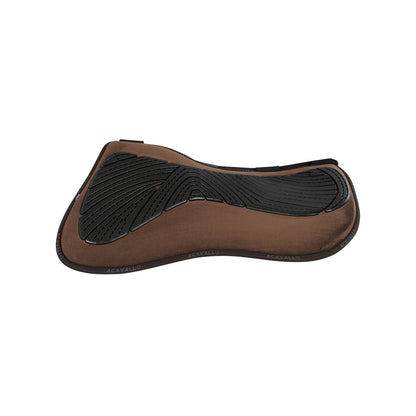 Acavallo - Half pad, memory foam, ruskind, kunstigt lammeskind, gel grip, flat