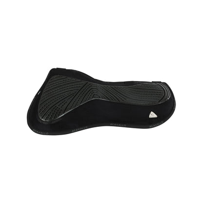 Acavallo - Half pad, memory foam, ruskind, kunstigt lammeskind, gel grip, flat