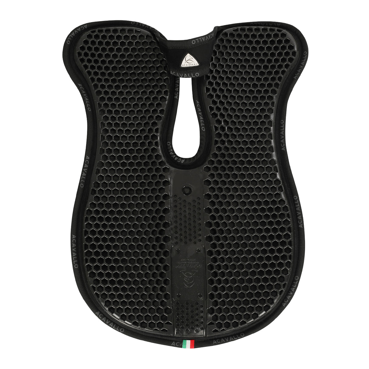 Acavallo - Underlag, memory foam, manke-fri, ruskind, Hexagonal gel, flat