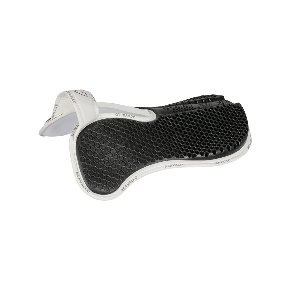 Acavallo - Underlag, memory foam, manke-fri, ruskind, Hexagonal gel, back riser