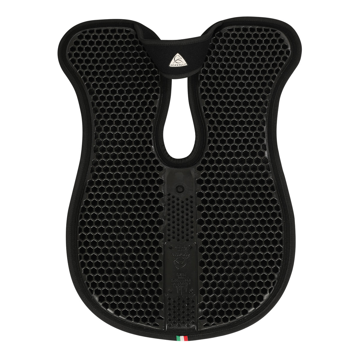 Acavallo - Underlag, Slim pad, manke-fri, filt, Hexagonal gel, flat