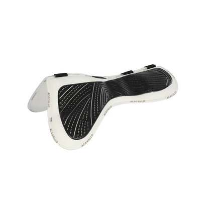 Acavallo - Underlag, memory foam, close contact, kunstigt lammeskind, gel grip, flat