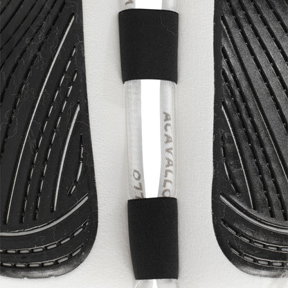 Acavallo - Underlag, memory foam, close contact, kunstigt lammeskind, gel grip, flat