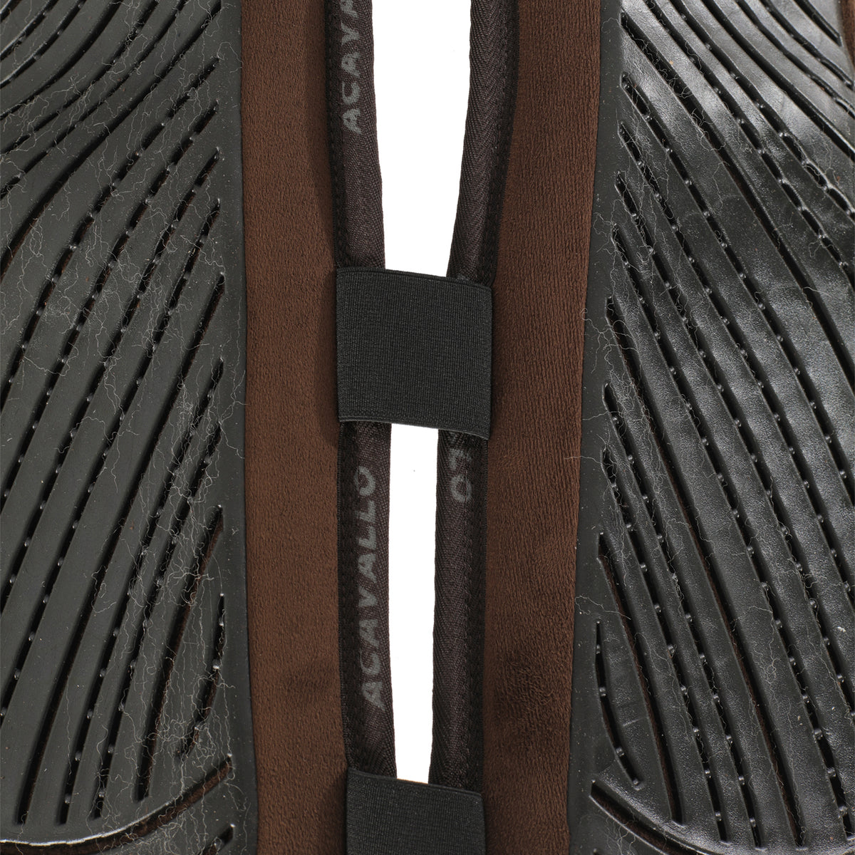 Acavallo - Underlag, memory foam, close contact, kunstigt lammeskind, gel grip, flat