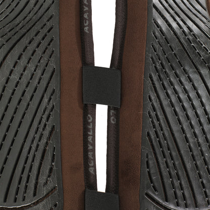 Acavallo - Underlag, memory foam, close contact, kunstigt lammeskind, gel grip, flat