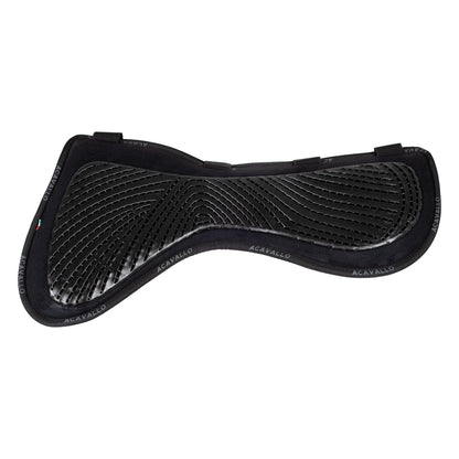 Acavallo - Underlag, memory foam, close contact, kunstigt lammeskind, gel grip, flat