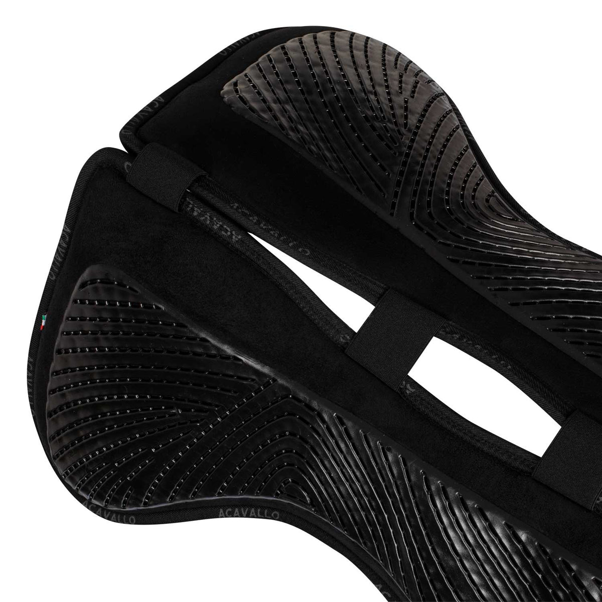 Acavallo - Underlag, memory foam, close contact, kunstigt lammeskind, gel grip, flat