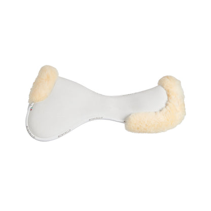 Acavallo - Underlag, memory foam, close contact, cut-out lammeskind, flat