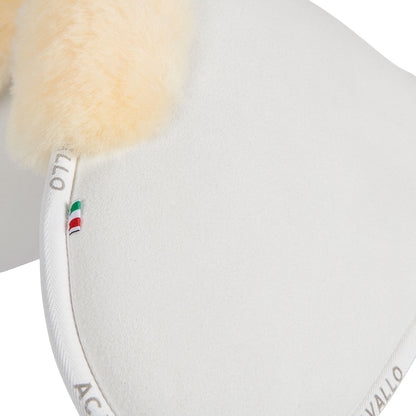 Acavallo - Underlag, memory foam, close contact, cut-out lammeskind, flat
