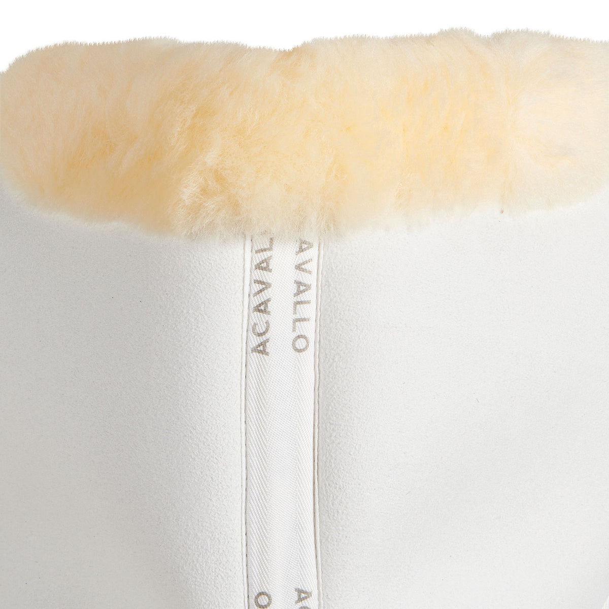 Acavallo - Underlag, memory foam, close contact, cut-out lammeskind, flat