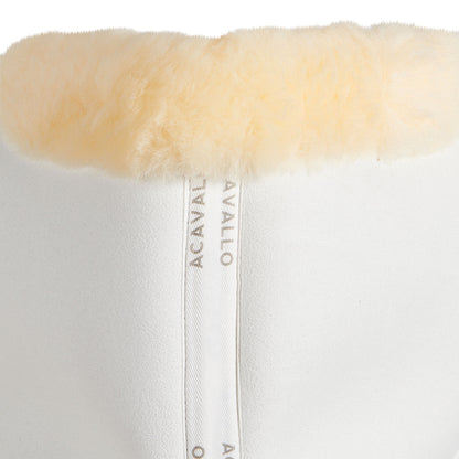 Acavallo - Underlag, memory foam, close contact, cut-out lammeskind, flat