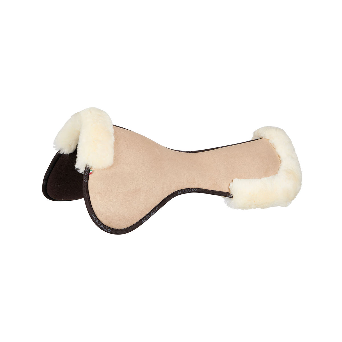 Acavallo - Underlag, memory foam, close contact, cut-out lammeskind, flat