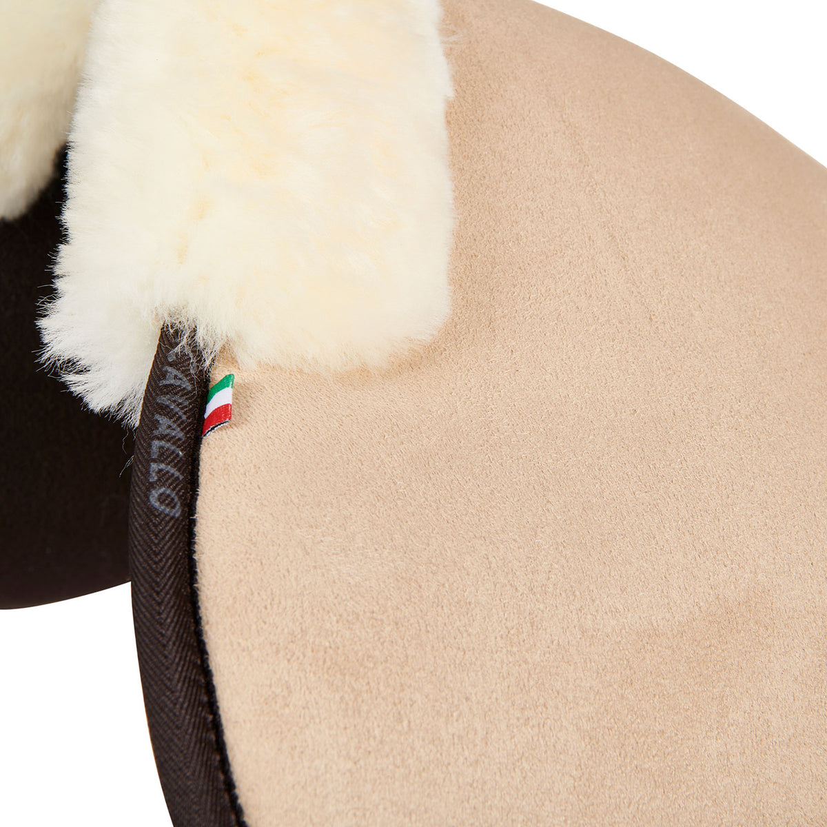 Acavallo - Underlag, memory foam, close contact, cut-out lammeskind, flat