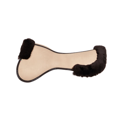 Acavallo - Underlag, memory foam, close contact, cut-out lammeskind, flat