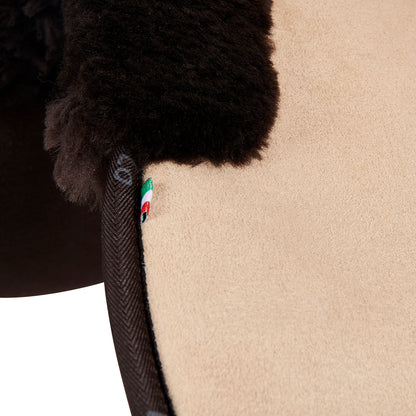 Acavallo - Underlag, memory foam, close contact, cut-out lammeskind, flat