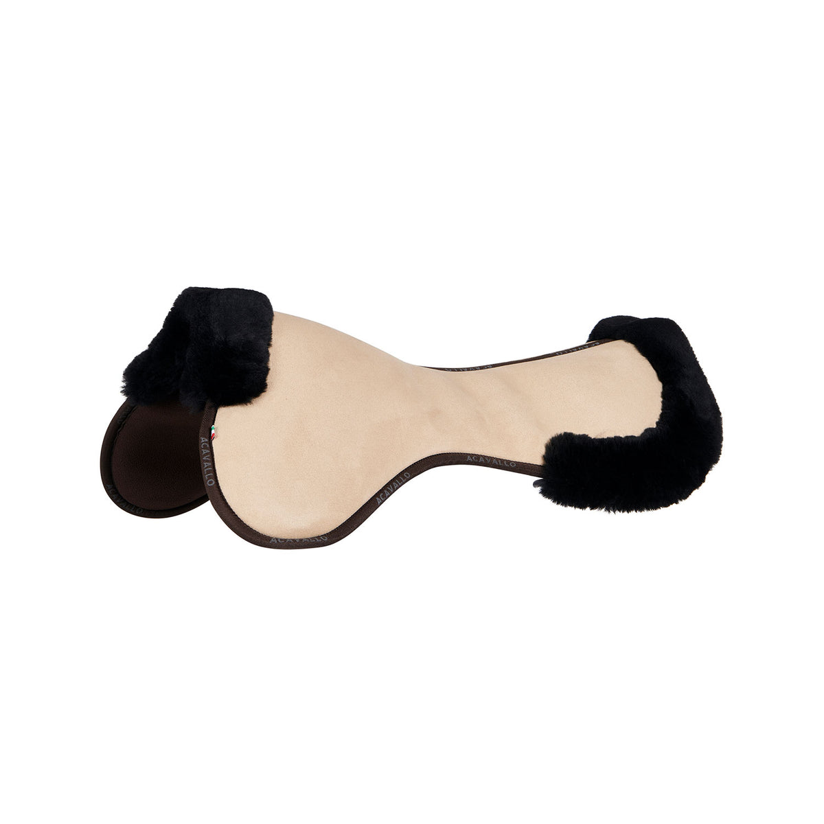 Acavallo - Underlag, memory foam, close contact, cut-out lammeskind, flat