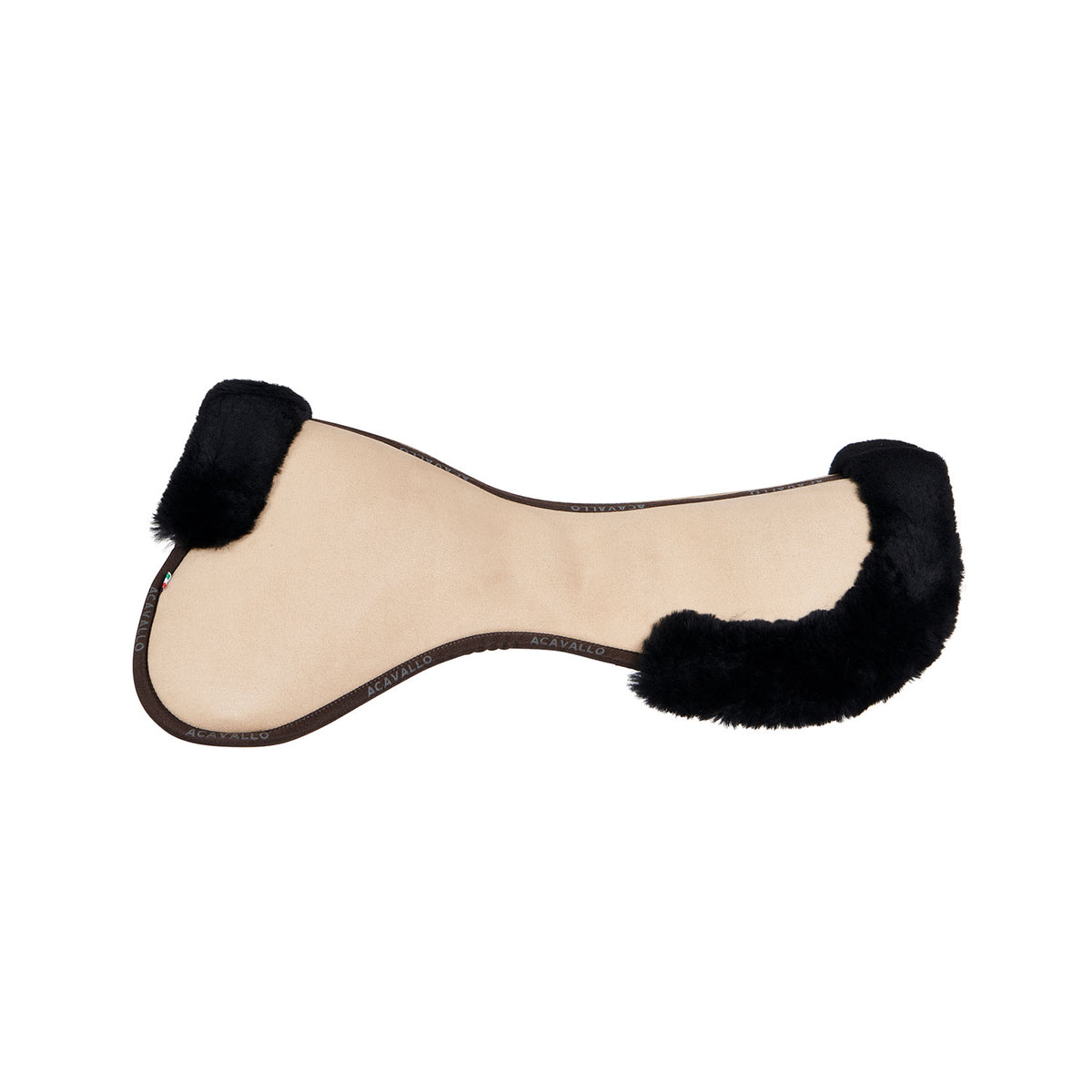 Acavallo - Underlag, memory foam, close contact, cut-out lammeskind, flat