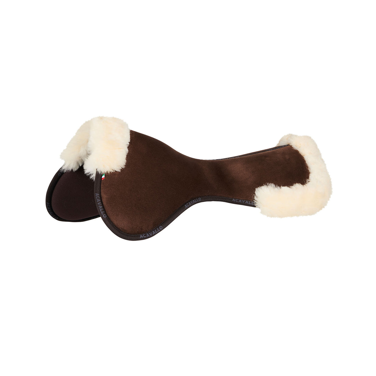 Acavallo - Underlag, memory foam, close contact, cut-out lammeskind, flat