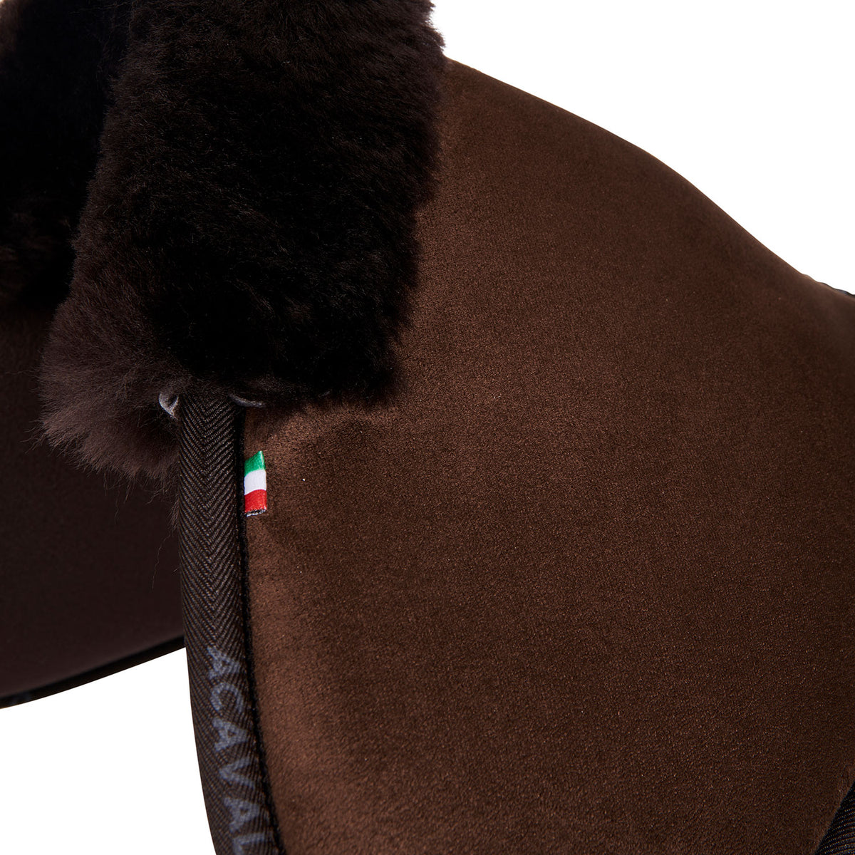 Acavallo - Underlag, memory foam, close contact, cut-out lammeskind, flat