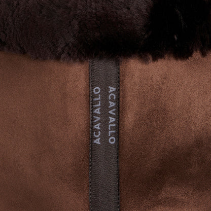 Acavallo - Underlag, memory foam, close contact, cut-out lammeskind, flat
