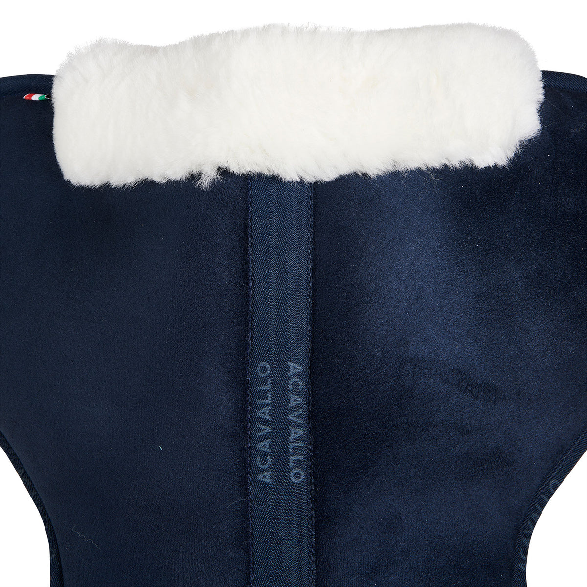 Acavallo - Underlag, memory foam, close contact, cut-out lammeskind, flat