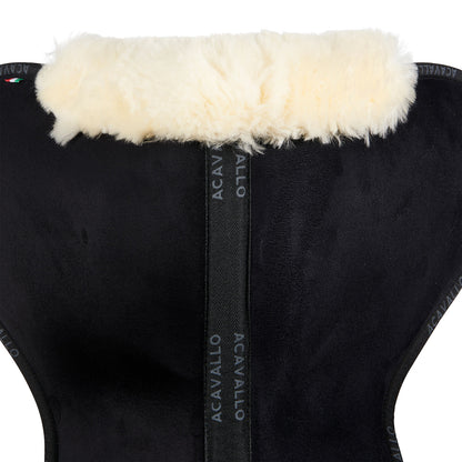 Acavallo - Underlag, memory foam, close contact, cut-out lammeskind, flat