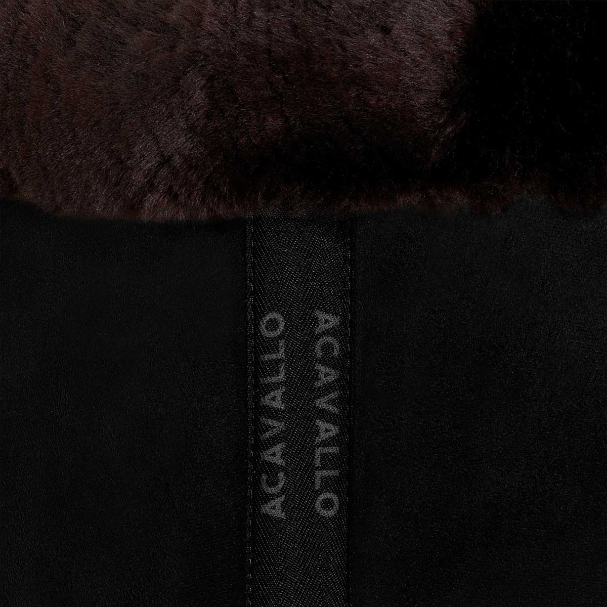 Acavallo - Underlag, memory foam, close contact, cut-out lammeskind, flat