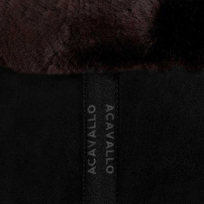 Acavallo - Underlag, memory foam, close contact, cut-out lammeskind, flat