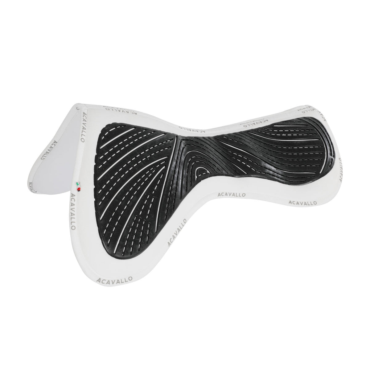 Acavallo - Underlag, memory foam, close contact, ruskind, gel grip, flat