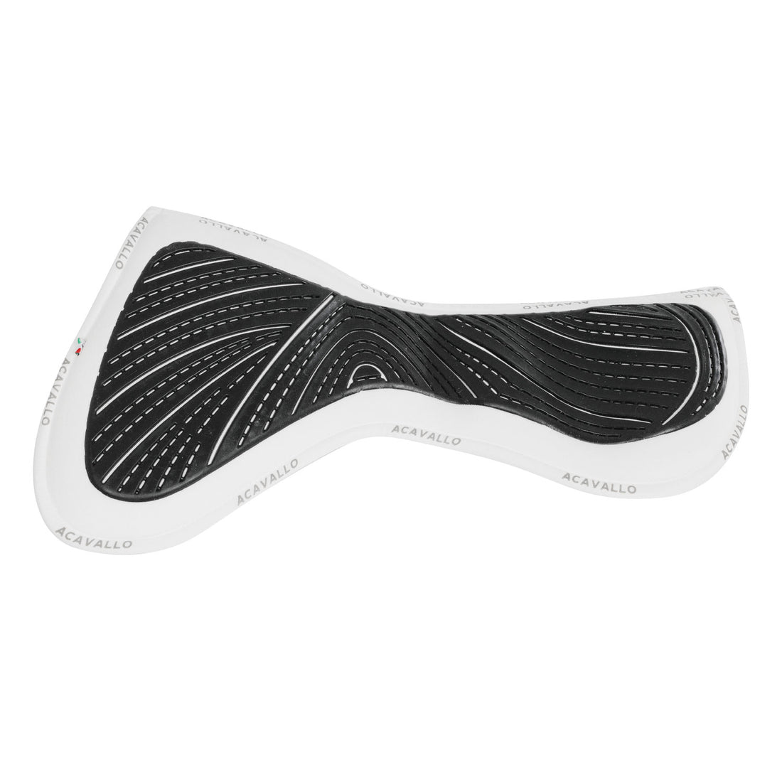 Acavallo - Underlag, memory foam, close contact, ruskind, gel grip, flat