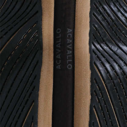 Acavallo - Underlag, memory foam, close contact, ruskind, gel grip, flat