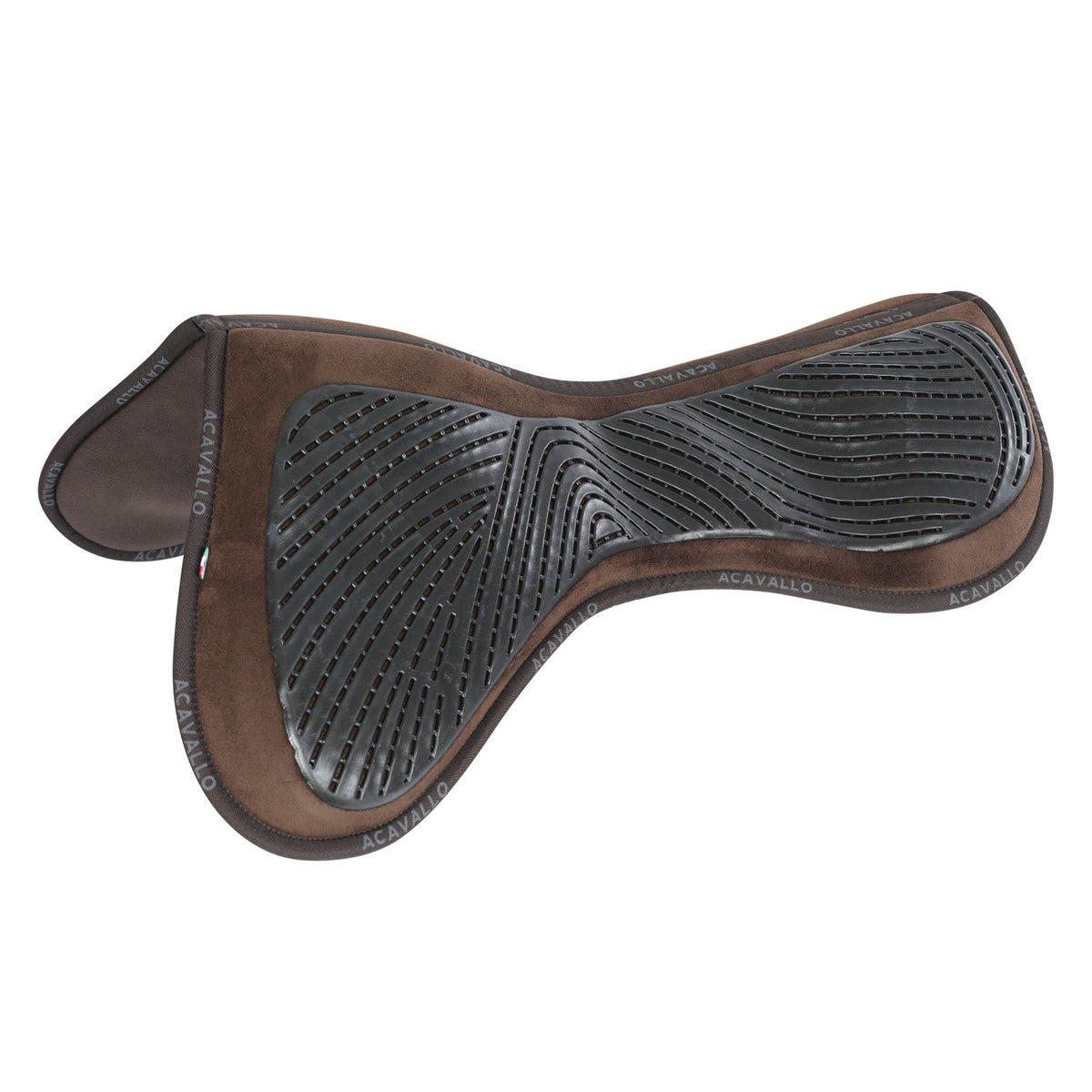 Acavallo - Underlag, memory foam, close contact, ruskind, gel grip, flat