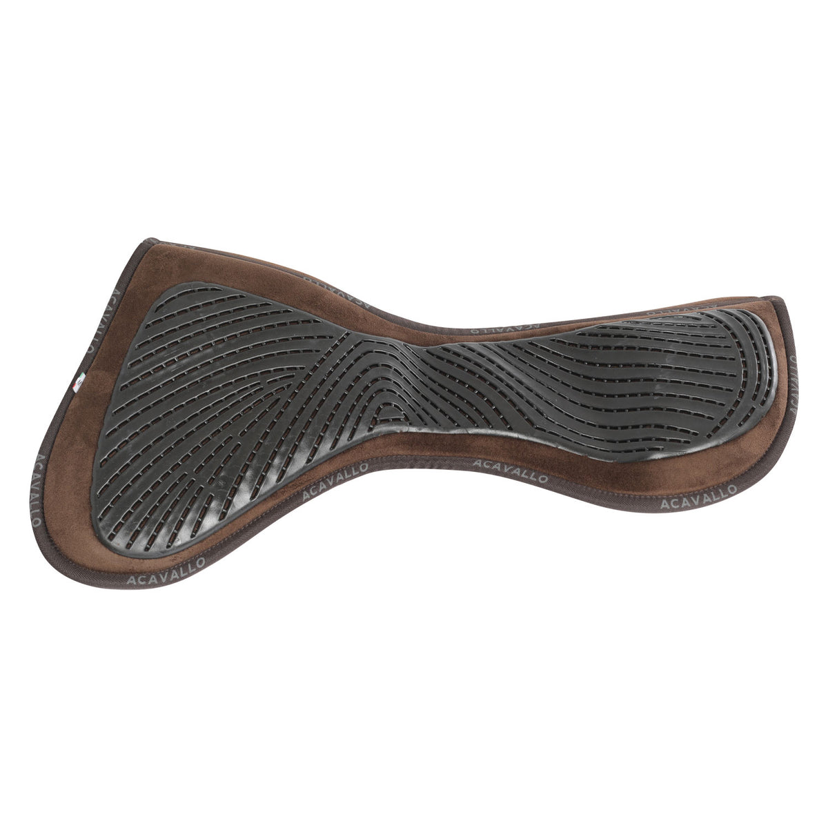 Acavallo - Underlag, memory foam, close contact, ruskind, gel grip, flat