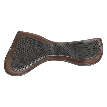 Acavallo - Underlag, memory foam, close contact, ruskind, gel grip, flat
