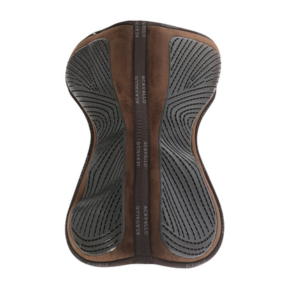 Acavallo - Underlag, memory foam, close contact, ruskind, gel grip, flat