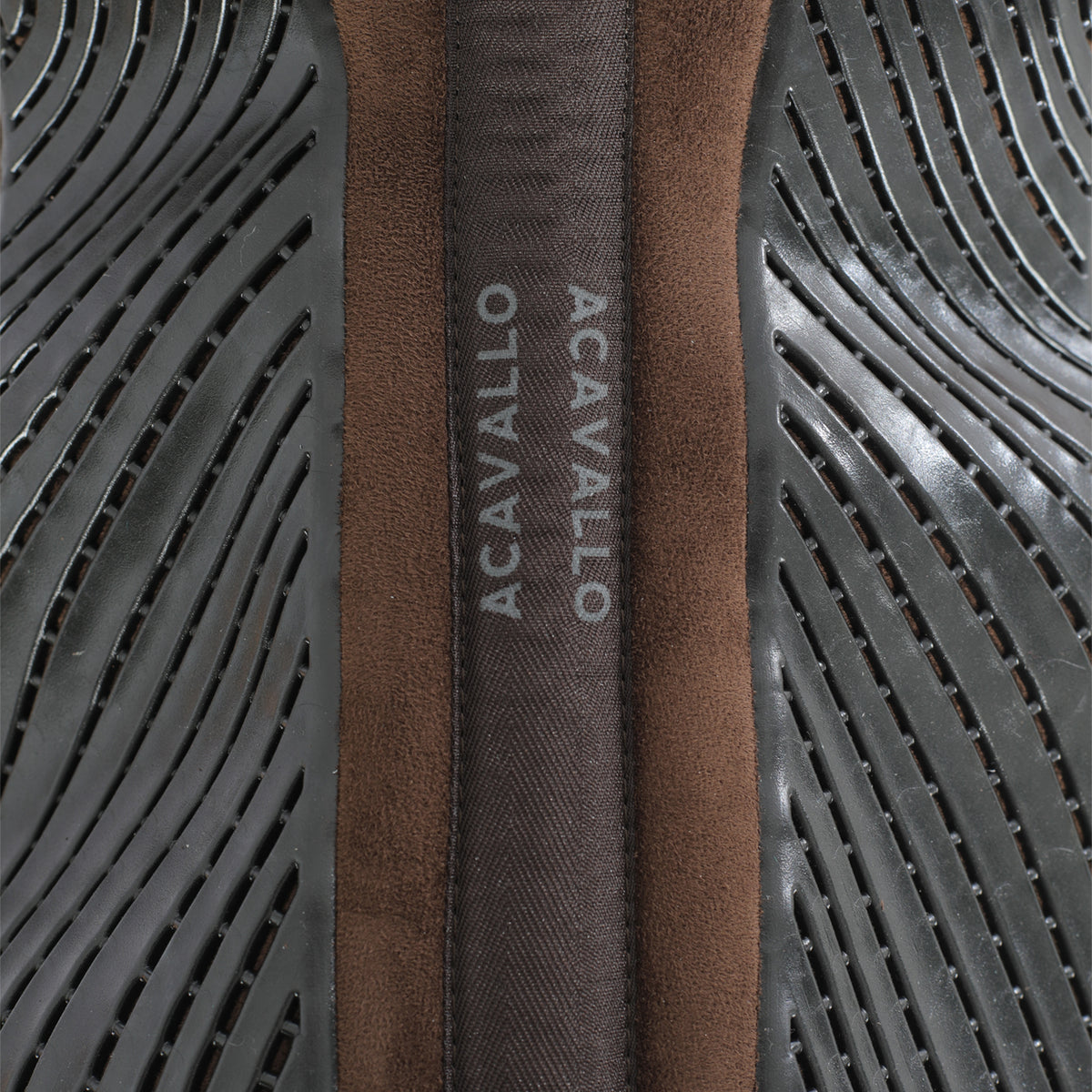 Acavallo - Underlag, memory foam, close contact, ruskind, gel grip, flat